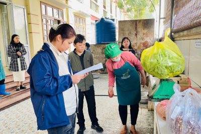 An toàn thực phẩm trong công tác nuôi ăn bán trú